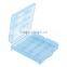 colorful Plastic Case Plastic Transparent 4 x 14500/AA Battery Case