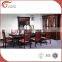 Wedding furniture wooden dining table set,6 seater dining table and chair WA173