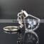 Custom crystal glass keychain