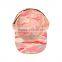 High Quality Cheap Custom Camo Pink and Red 5 Panels Snapback Caps