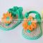 newborn cotton crochet baby booties prewalker