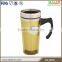 Double Wall Plastic Tumbler with Handle