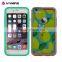 Accessories textured pattern grip phone case with image printed for iphone 6s