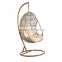 comfortable furniture used balcony round rattan hanger chair