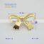 metel bowknot label for purse zinc alloy accessories for bags or shoes wholesale