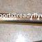 Solid steel axle for garbage container