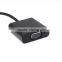 Micro HDMI Male to VGA Female Cable Converter Adapter for PC HDTV