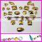 Hot sell golden / jet hemaitate color sew on crystals with holes flat back rhinestone mixed size and shape