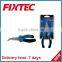 Fixtec Hand Tool 6 Inch Bent Nose Pliers with TPR handle