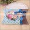 Colorful gold paper wedding party favor pillow boxes