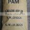 Anionic polyacrylamide 95% PAM MSDS factory price