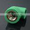 sale polypropylene material brass female threaded elbow connector