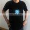 promotional gift hot sale equalizer el t-shirt manufacturer whole sale price