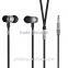 factory supply heavy bass in-ear metal earphone