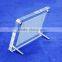 Acrylic sign holder photo picture frames with screw stand