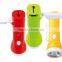JA-1908 1W rechargeable led flashlight With 10SMD side light
