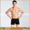 Summer Beach Plain Spandex Nylon Square Cut Boxer Men Swimsuit