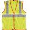 High Visibility Class 2 Poly Mesh Reflective Taped Safety Vest