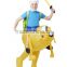 2015 High demand products,Most popular inflatable cartoon product and large Finn inflatable Boys costume for sale