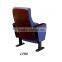 Theater auditorium furniture Folding chair Conference room chairs with writing pad on sale LT90