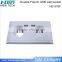 European type for 16A 5V2A for French wall mounted power socket