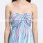 Exquisite print chiffon and beaded big size women maxi dress evening dresses long best lady gown