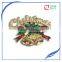 2015 Factory direct sale New Christmas brooch ,custom rhinestone christmas tree brooch,