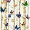 2016 beautiful butterfly design wallpaper for home decoration of korea style