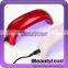 new arrival 6W LED nail lamp protable LED nail dryer with 5 different colors