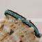 double wrap cheap leather bracelet with corss