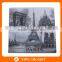 Paris Eiffel Tower printed dinner napkin for event or party