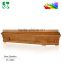 alibaba china Standard Solid Wooden JS-E002 wooden coffin dimensions