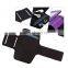 Neoprene sports jogging armband with key hole sports armband case