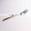 stainless steel cutlery with golden plated