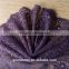 Gathered Purple Lace Trimming For Wedding Dresses Accessory/Sexy Underwear