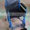 Made in China colourful steel wheelchair for disabl