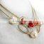 Fashion new multi layer artificial pearl necklace set