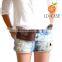 hot sell fashion lady waist bag sport lady waist bag travel waist bag with bottle holder