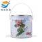 2.5L Round Tinplate Pail with handle,empty pail