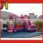 2016 Commercial Princess Inflatable Bouncy Castle With Slide