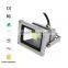 COB 10W Color Changing black led flood light with bridgelux