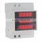 3 in 1 Din Rail Current Voltage Power Ammeter Voltmeter Display Meter