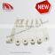 white blamk TPU ear tag for goat 41*15 mm