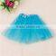 Hot Cheap 3 layer polyester Sequin Stars Balck Girls Latin Dance Tutu