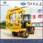 Hydraulic drop hammer road fence pile driver for sale