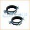 China manufacture best quality metal galvanized rubber hose clamp