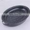 Safety Design Stoneline Enamel Coating Fish Turkey Roaster Pan