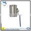 Factory Supply 2pc Stainless Steel Ball Valve with handle