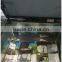 Square rattan wicker dark brown ice cooler