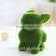 Artificial small topiary green grass animal